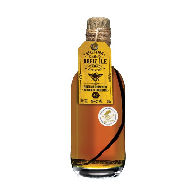 Rhum miel de bourdaine