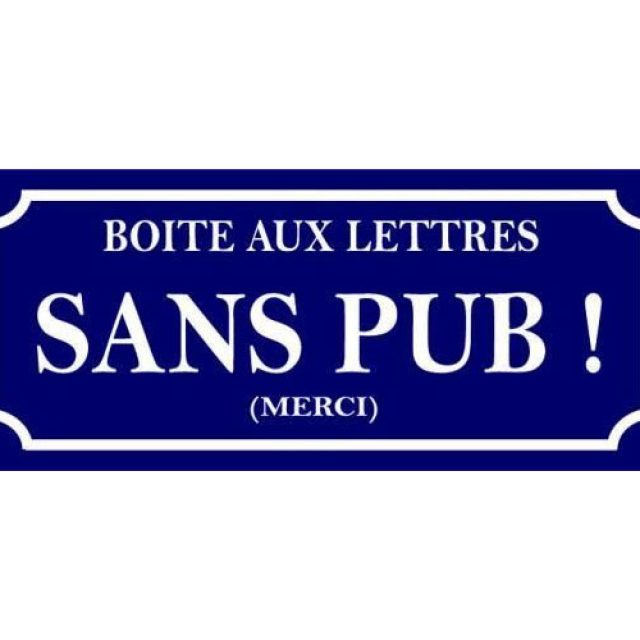 Sticker Stop Pub pour les buralistes