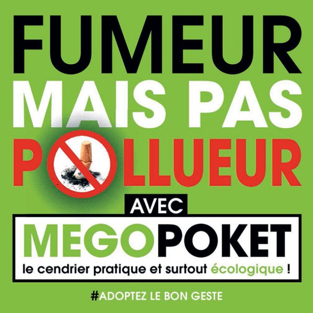Cendrier de poche