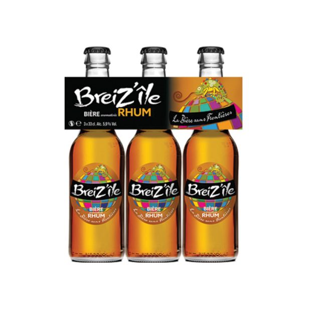 Bière aromatisé au rhum package